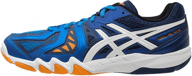 Asics Gel-Blade 5 electric blue/white/navy