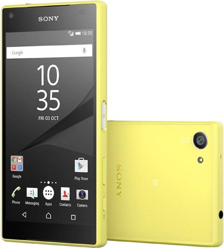 Sony Xperia Z5 Compact jaune