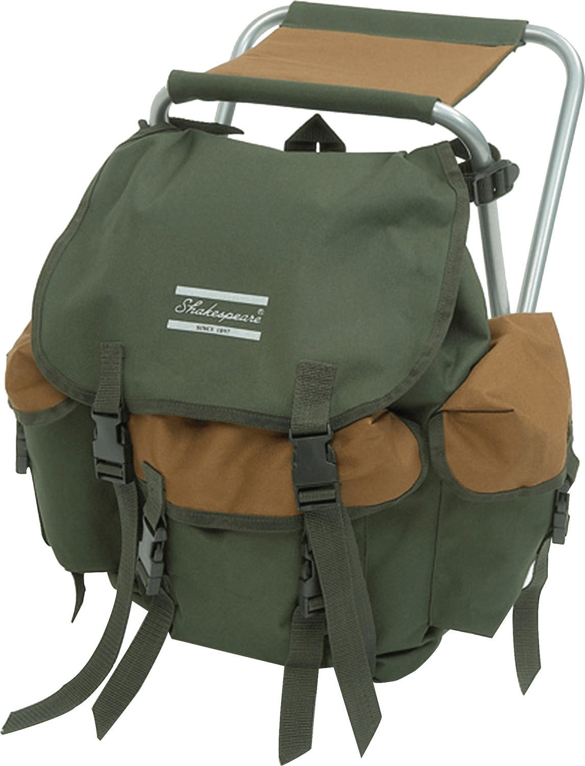 Shakespeare Folding Stool With Back Pack