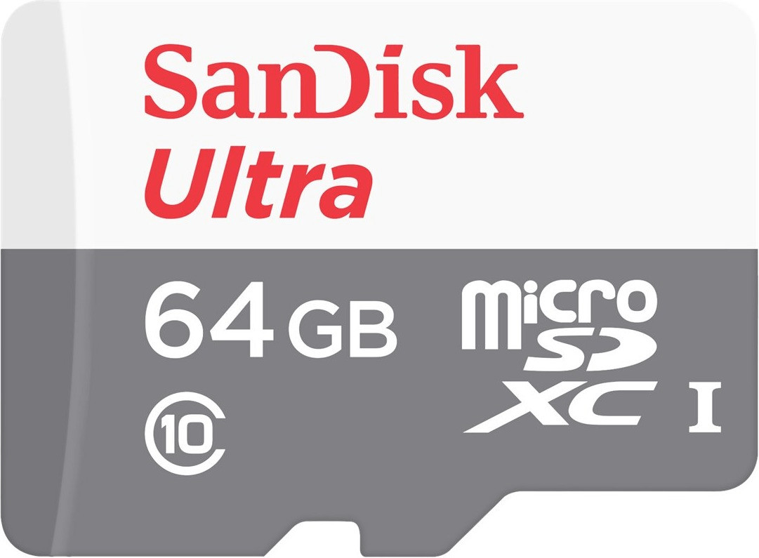 SanDisk Ultra microSDXC Class 10 UHS-I 64 Go (SDSQUNB-064G)