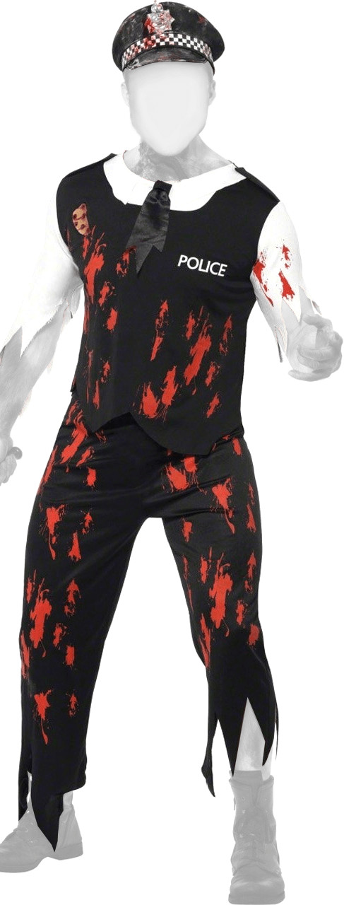 Smiffy's Zombie Policeman Costume