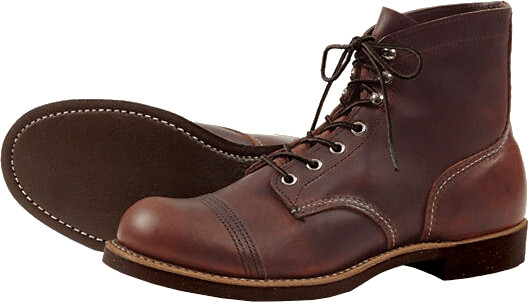 red wing iron ranger amber harness