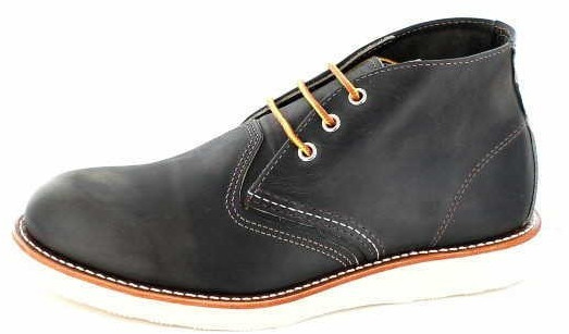 Red Wing Classic Chukka charcoal rough tough leather