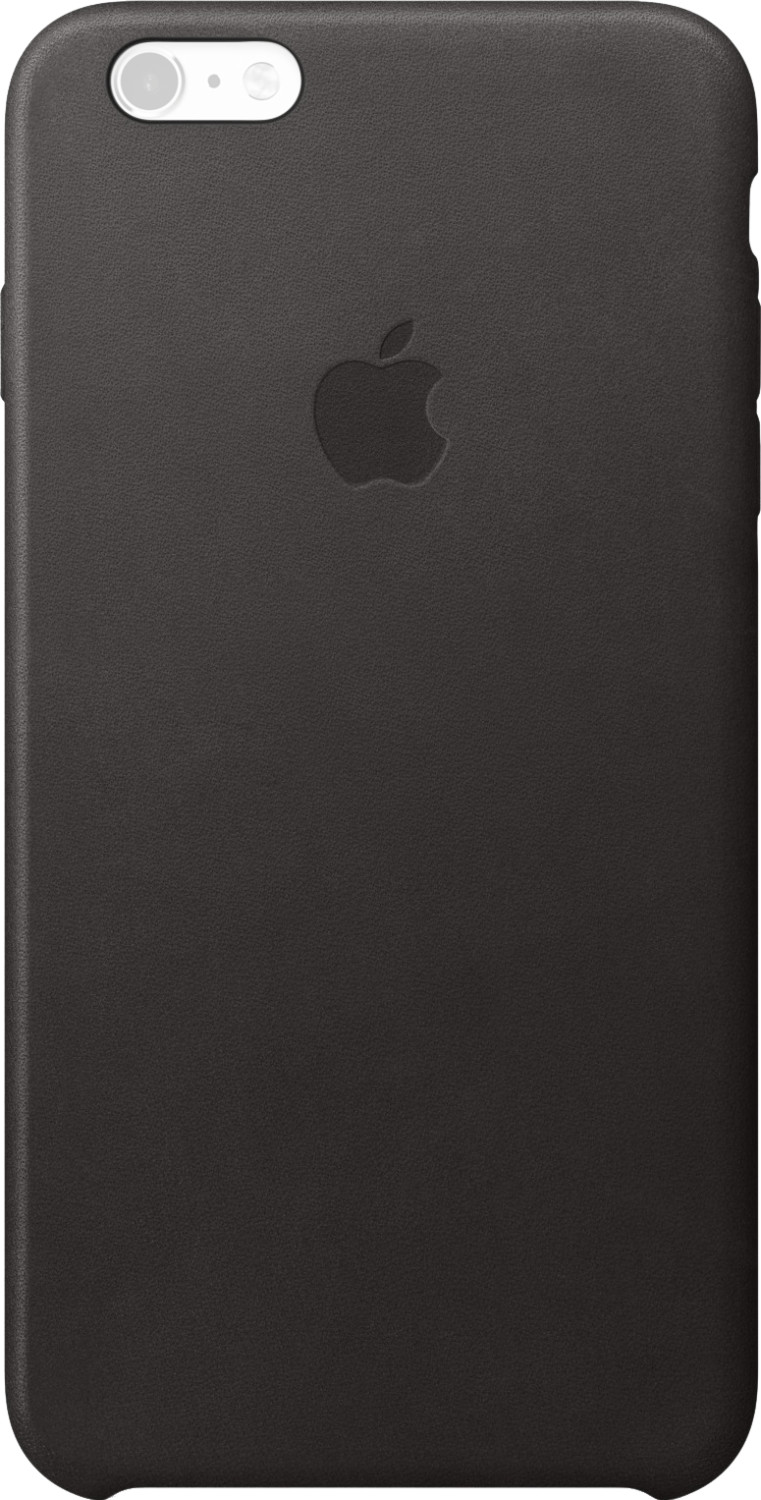 Apple Coque cuir (iPhone 6S Plus) noir
