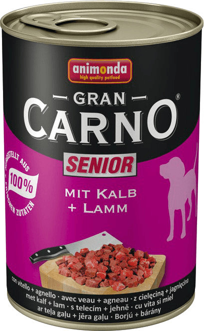 Animonda GranCarno Senior Veau et agneau (800 g)