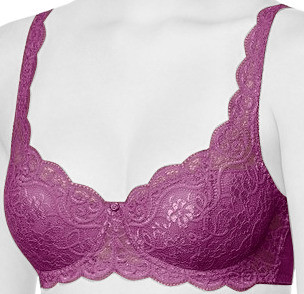 Triumph Soutien-gorge balconnet ampliforme Amourette 300 plum powder