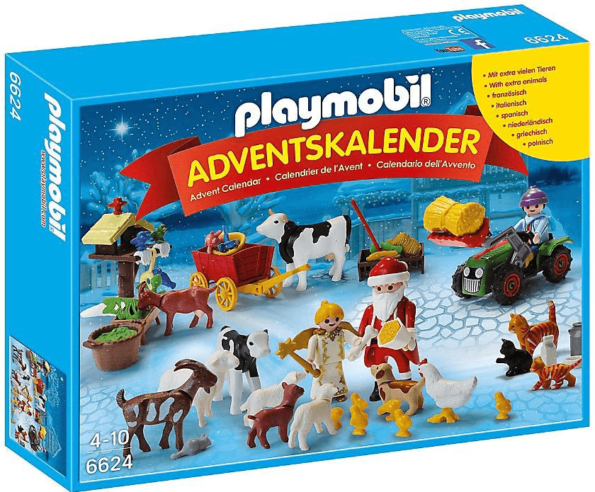 Playmobil Calendrier de l'Avent Père Noël à la ferme (6624) au meilleur