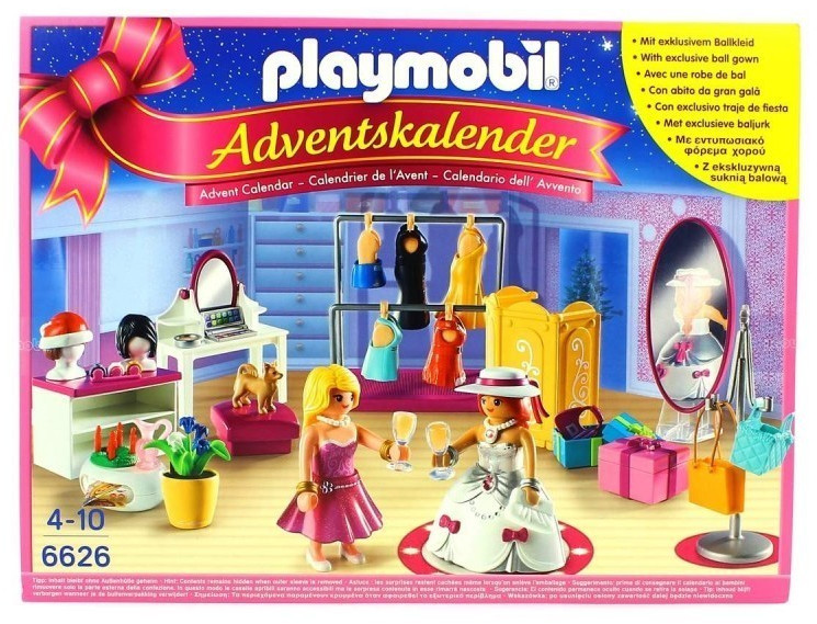 Playmobil - 6626 - Calendrier de l'Avent Loge d'artiste 