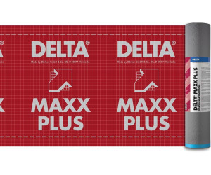 Dörken Delta MAXX Plus 75m² - nur 3,66 EUR/m² mit integrierten Klebezonen 