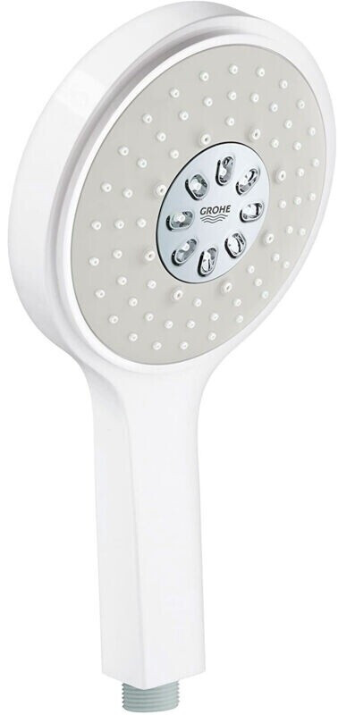 GROHE Power&Soul Handbrause 130 Mm – Mit Mehreren Strahlarten, StarLight Chrom, SpeedClean