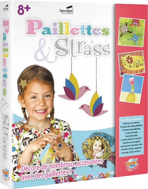 Buki Paillettes et strass