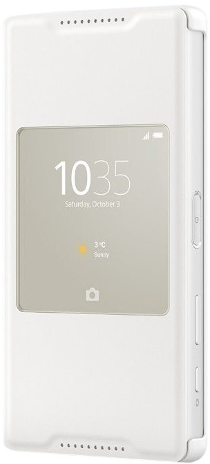 Sony Étui à rabat Style SCR44 (Xperia Z5 Compact) blanc