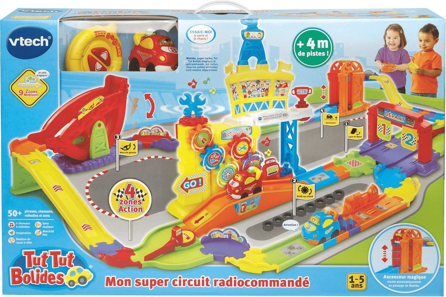 Vtech Mon super circuit radiocommandé Tut-Tut Bolides au meilleur prix ...