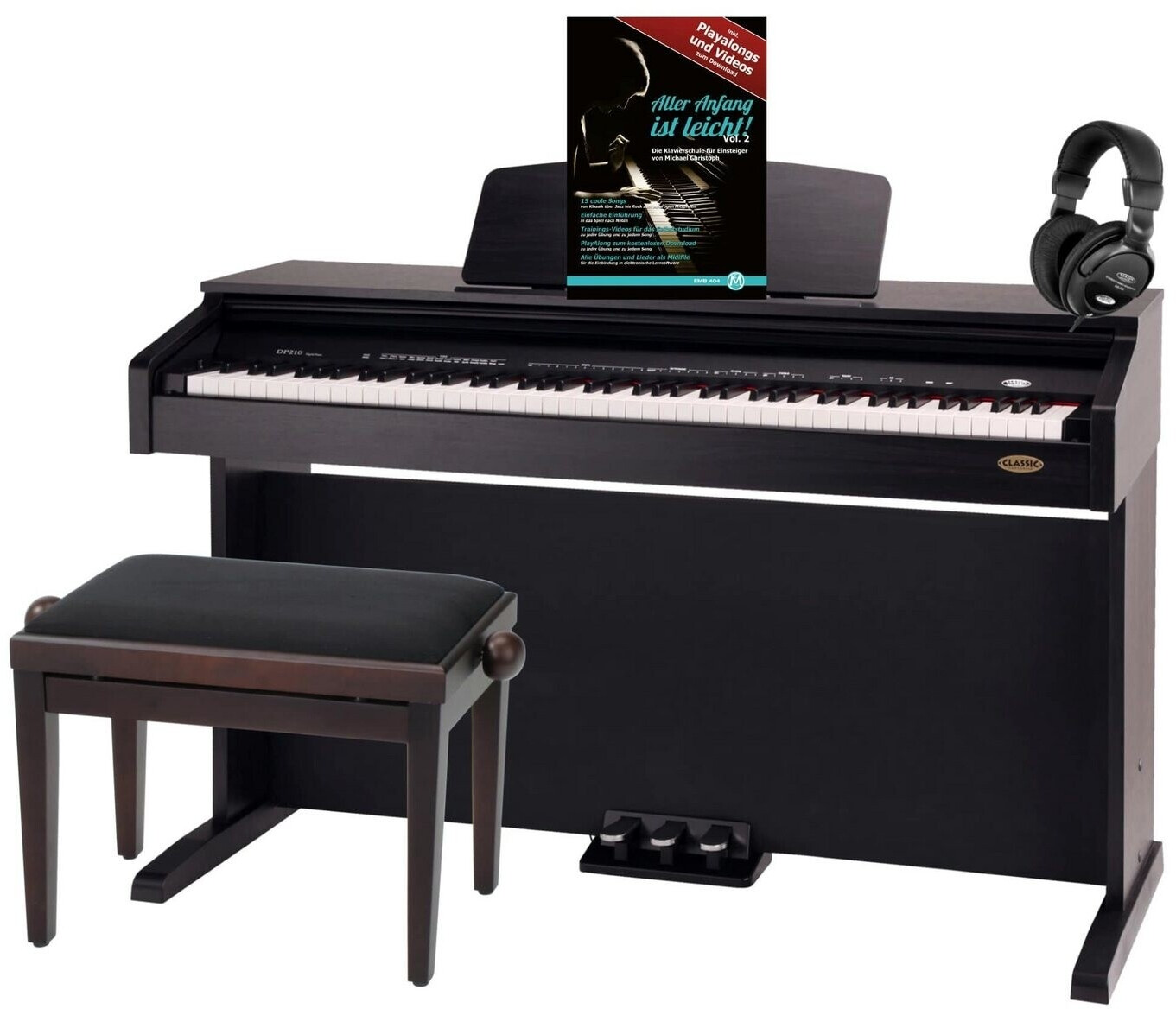 Classic Cantabile DP-210 RH Rosewood