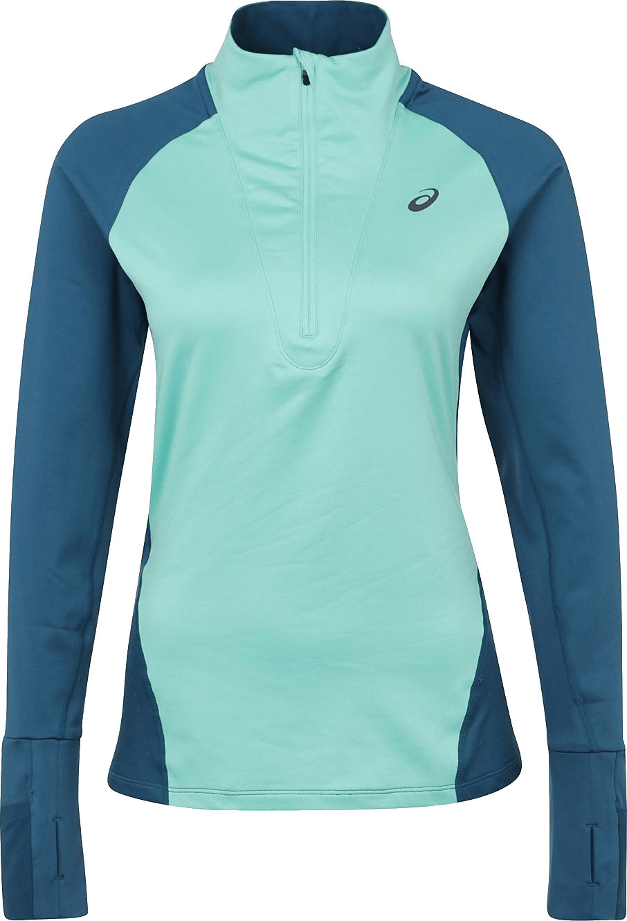 Asics Maillot running hiver manches longues 1/2 Zip femme