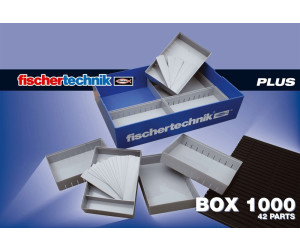 mit Wannen und Stegen Box 022 FISCHERTECHNIK Sortierbox 1000 42 Teile