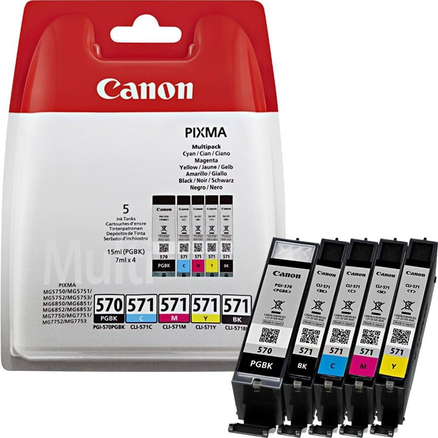 Canon PGI-570 / CLI-571 Multipack 4-farbig (372C004) ab 49,75 € (Februar  2024 Preise) | Preisvergleich bei