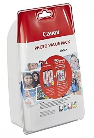 Canon CLI-571 Multipack bei (386C005) Preisvergleich ab € 2024 4-farbig Preise) 20,99 | (Februar