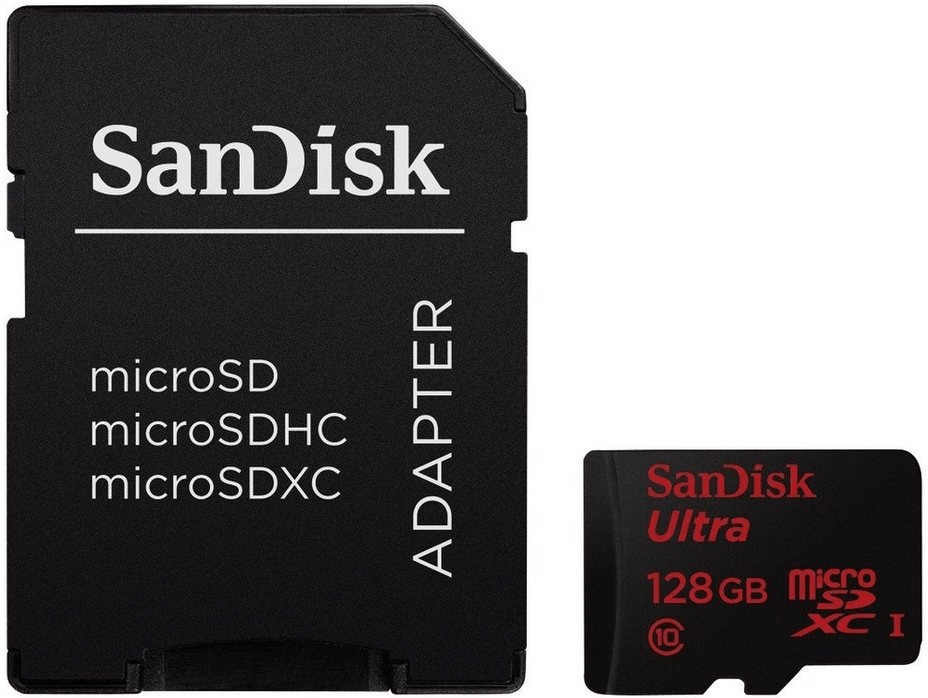 SanDisk Mobile Ultra microSDXC 128 Go Class 10 UHS-I (SDSQUNC-128G-GN6IA)