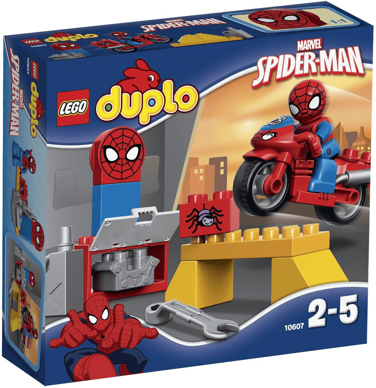 LEGO Duplo Spider-Man - Web-Bike Workshop (10607)