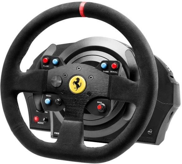 Thrustmaster Ferrari 458 Challenge Wheel Add-On Noir USB 2.0 Volant PC,  Playstation 3