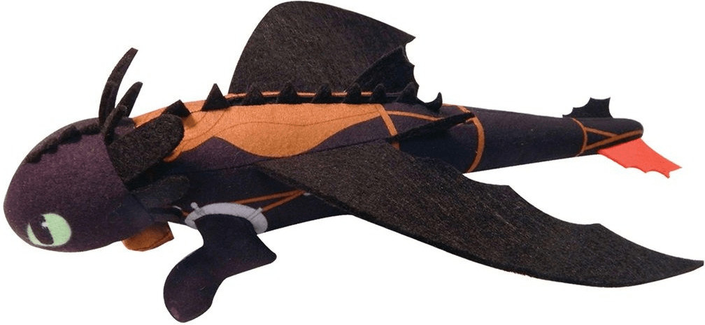 Spin Master DreamWorks Dragons - Slinging Toothless Plüsch