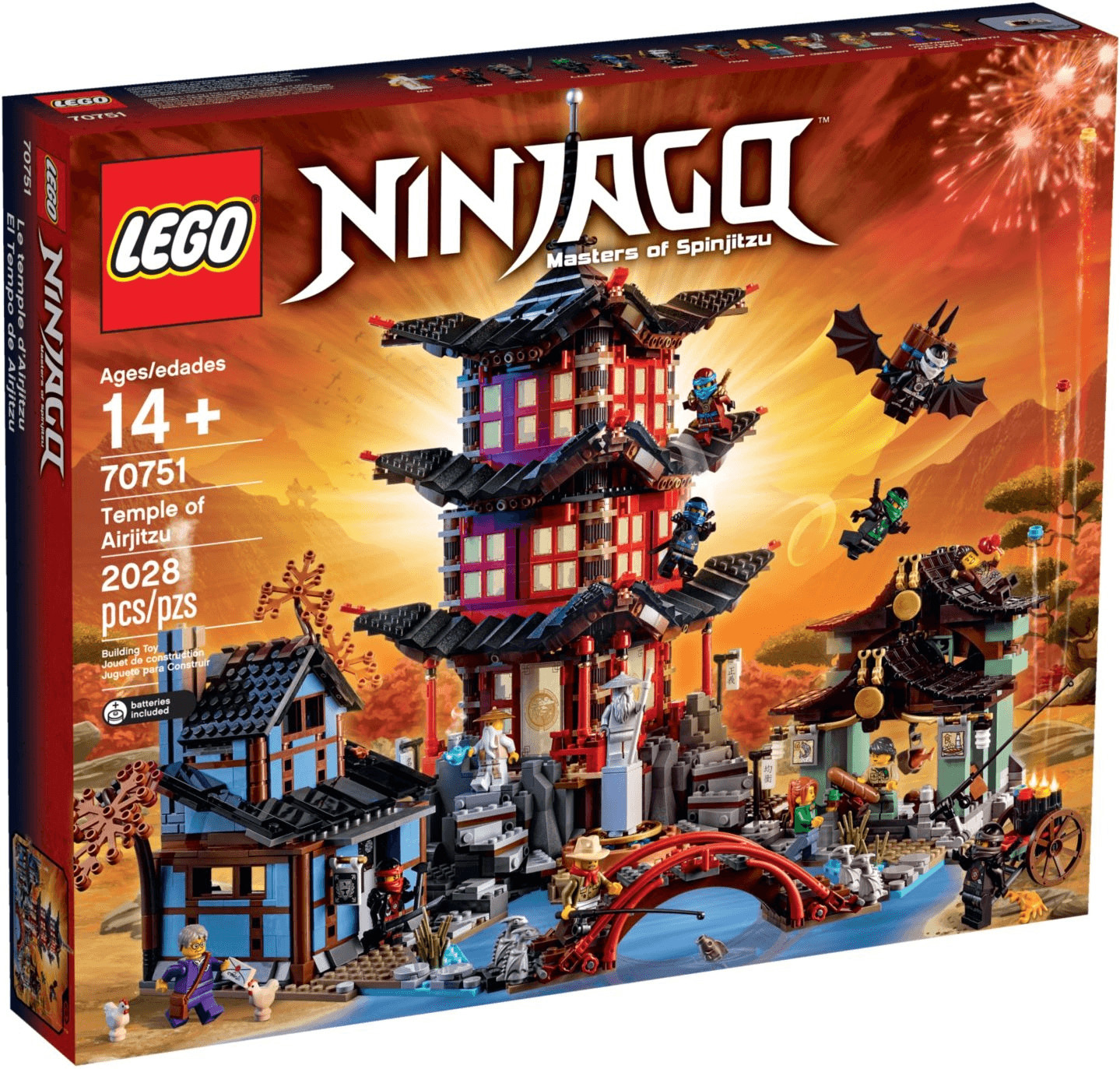LEGO Ninjago - Temple of Airjitzu (70751)