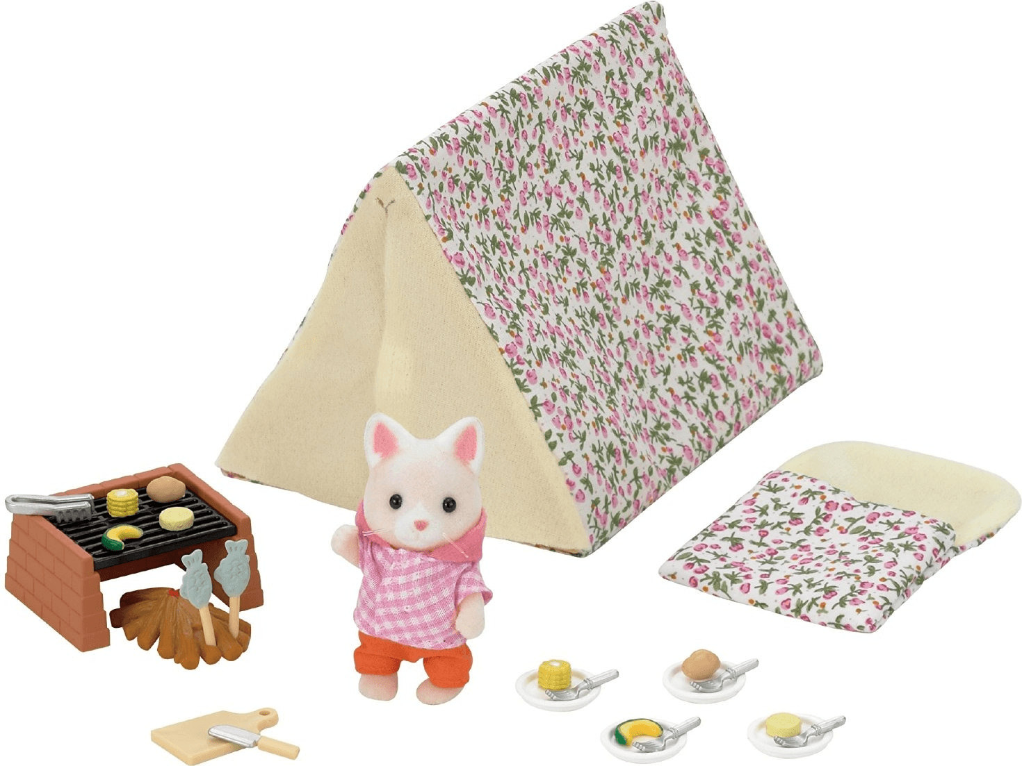 Sylvanian Families Set camping de bord de mer (5209)