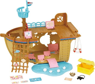Sylvanian Families Bateau chasse au trésor (5210)