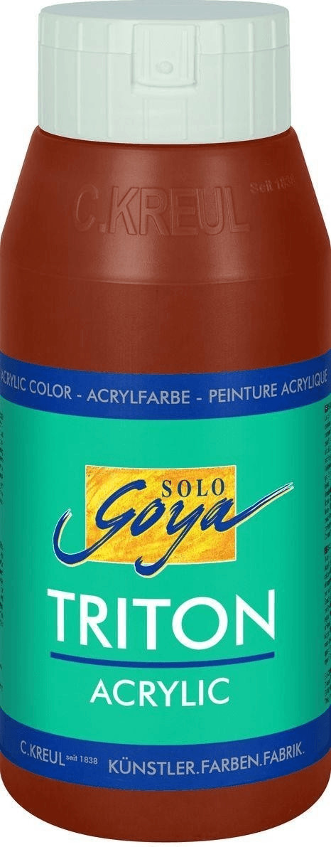C. Kreul Solo Goya Triton Acrylique 750ml marron foncé
