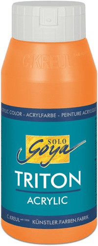 C. Kreul Solo Goya Triton Acrylique 750ml orange véritable