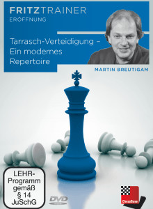 Vorschaubild von Fritz Trainer: Tarrasch-Verteidigung - Ein modernes Repertoire (PC) Vorschaubild von Fritz Trainer: Tarrasch-Verteidigung - Ein modernes Repertoire (PC)