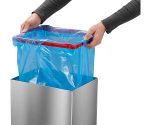 Hailo Mülleimer »Big-Box Swing L«, 1 Behälter, 35 Liter, Stahlblech,  Abfallbox mit selbstschließendem Schwingdeckel kaufen online bei OTTO
