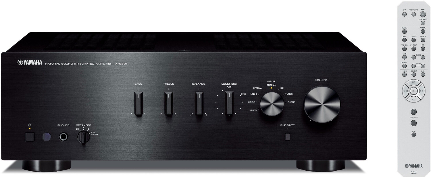 Yamaha A-S301 noir