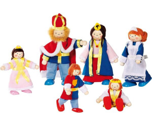 GOKI casa de muñecas-muñecas familia del Rey