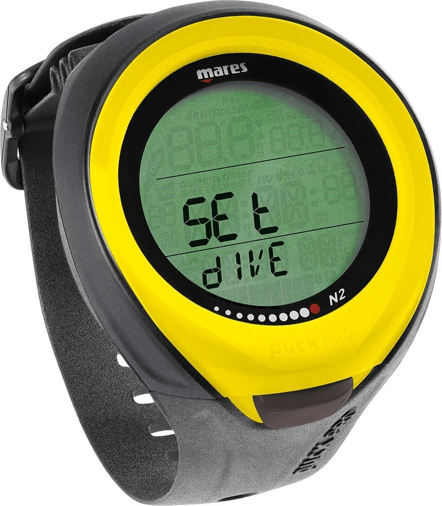 Mares Puck Pro yellow