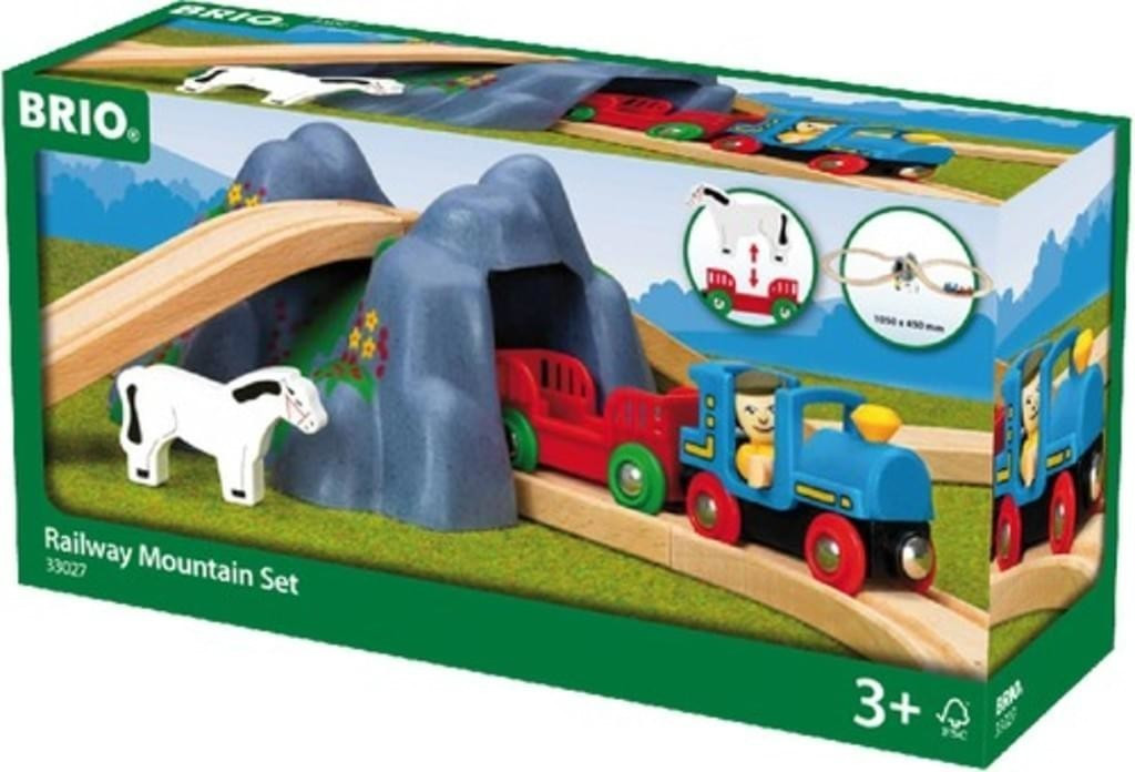 Brio Coffret en 8 avec montagne (33027)