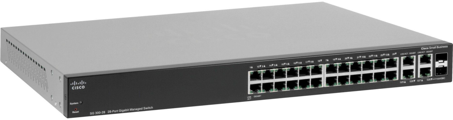 Cisco Systems 24-Port Gigabit Switch (SG300-28)