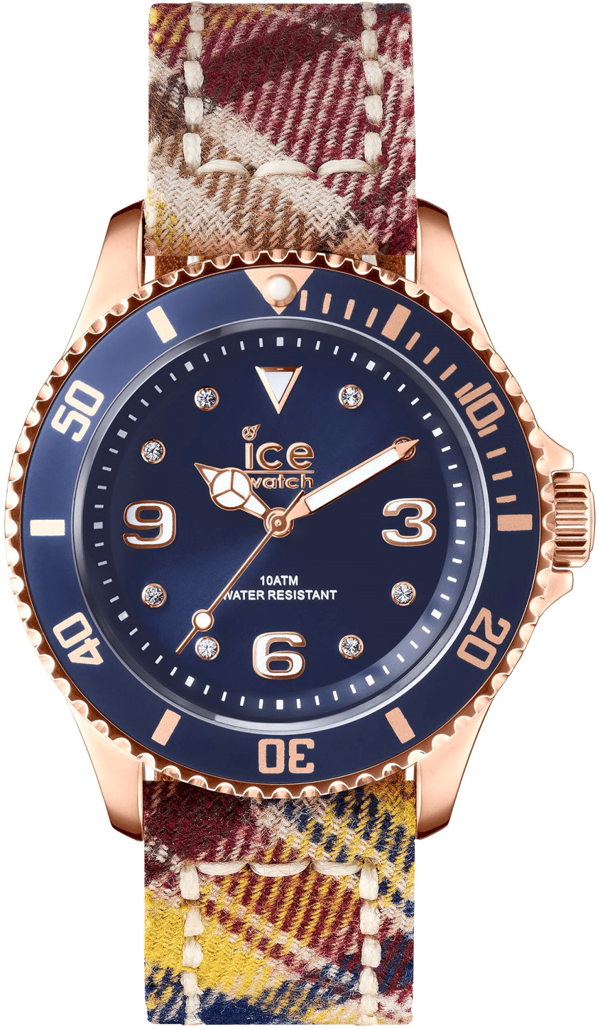 Ice Watch Checks M beige/rose-gold (IS.BG.RG.U.C.14)