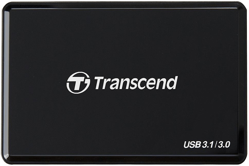 Transcend Lecteur de cartes USB 3.1 Gen1 SDXC/SDHC UHS-I, microSDXC/SDHC  UHS-I -CompactFlash à prix pas cher