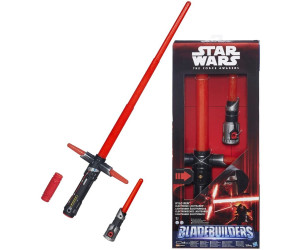 Hasbro Star Wars Kylo Ren Deluxe Electronic Lichtschwert Bladebuilders 