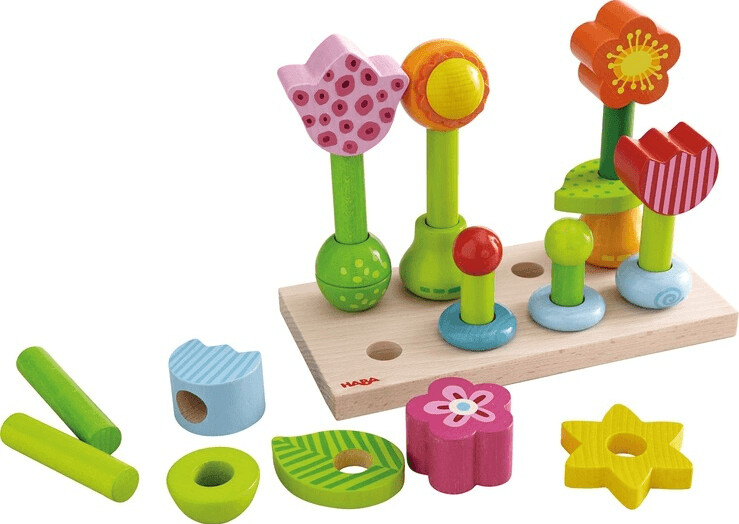 HABA Steckspiel Blumengarten (301551) ab 31,50 € Preisvergleich bei