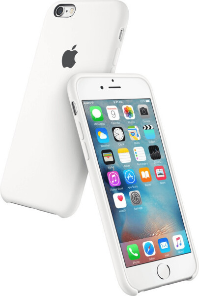 Apple Silikon Case weiß (iPhone 6s), Bild 5