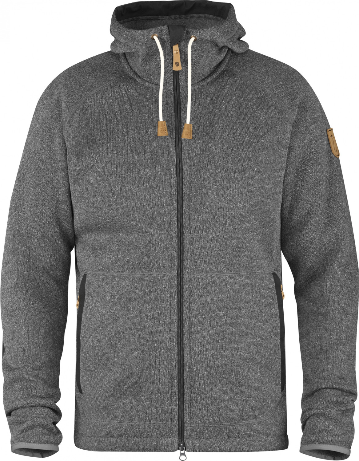 Fjällräven Övik Fleece Hoodie Men Dark Grey