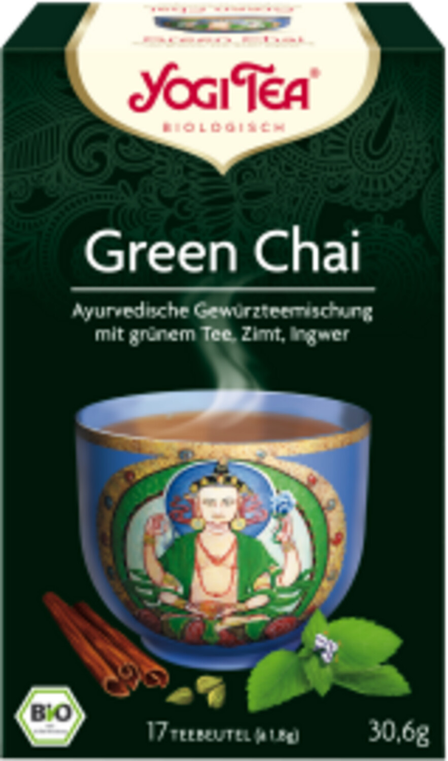 YogiTea Green Chai (17 pcs.)