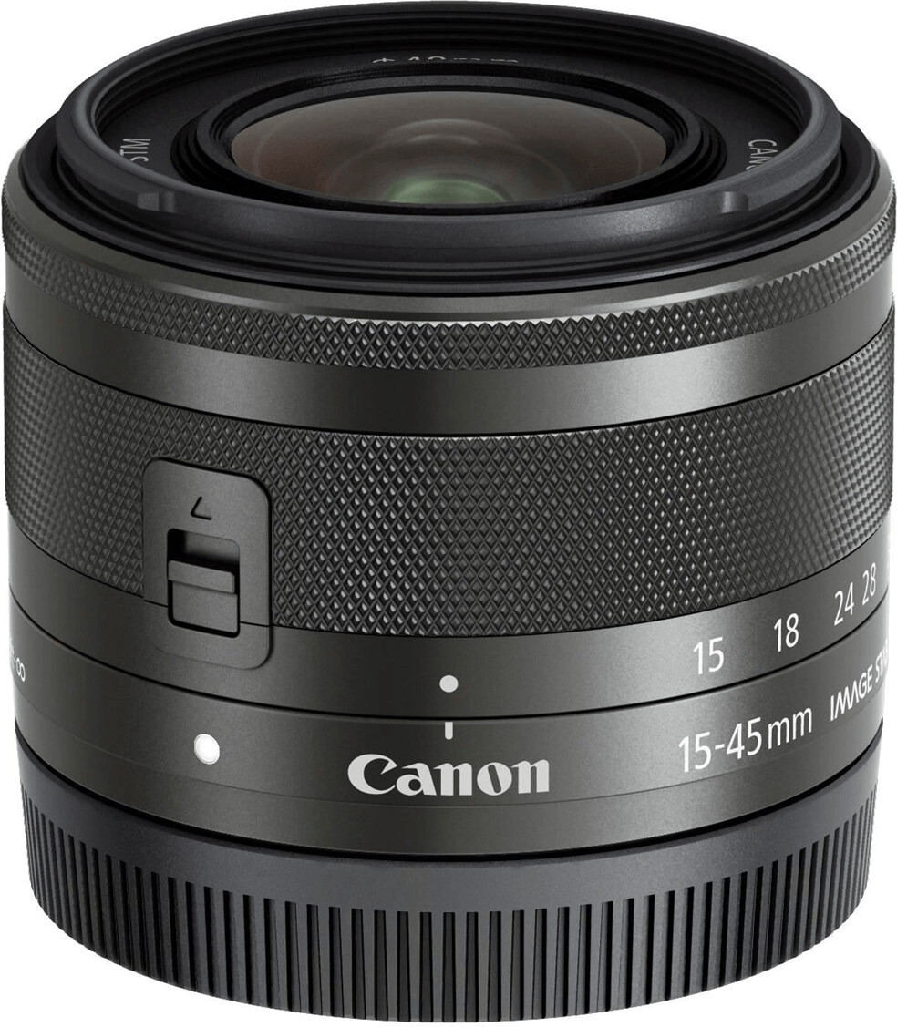 Canon EF-M 15-45mm f3.5-6.3 IS STM noir