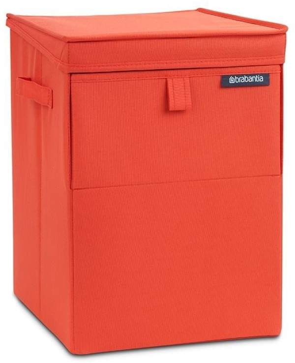 Brabantia Panier à linge empilable 35 L rouge