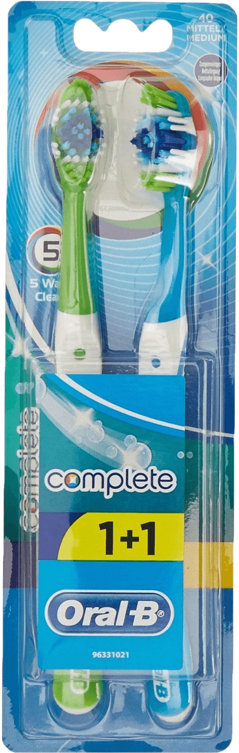 Oral-B Complete 5 Way Clean 40 medium Duo