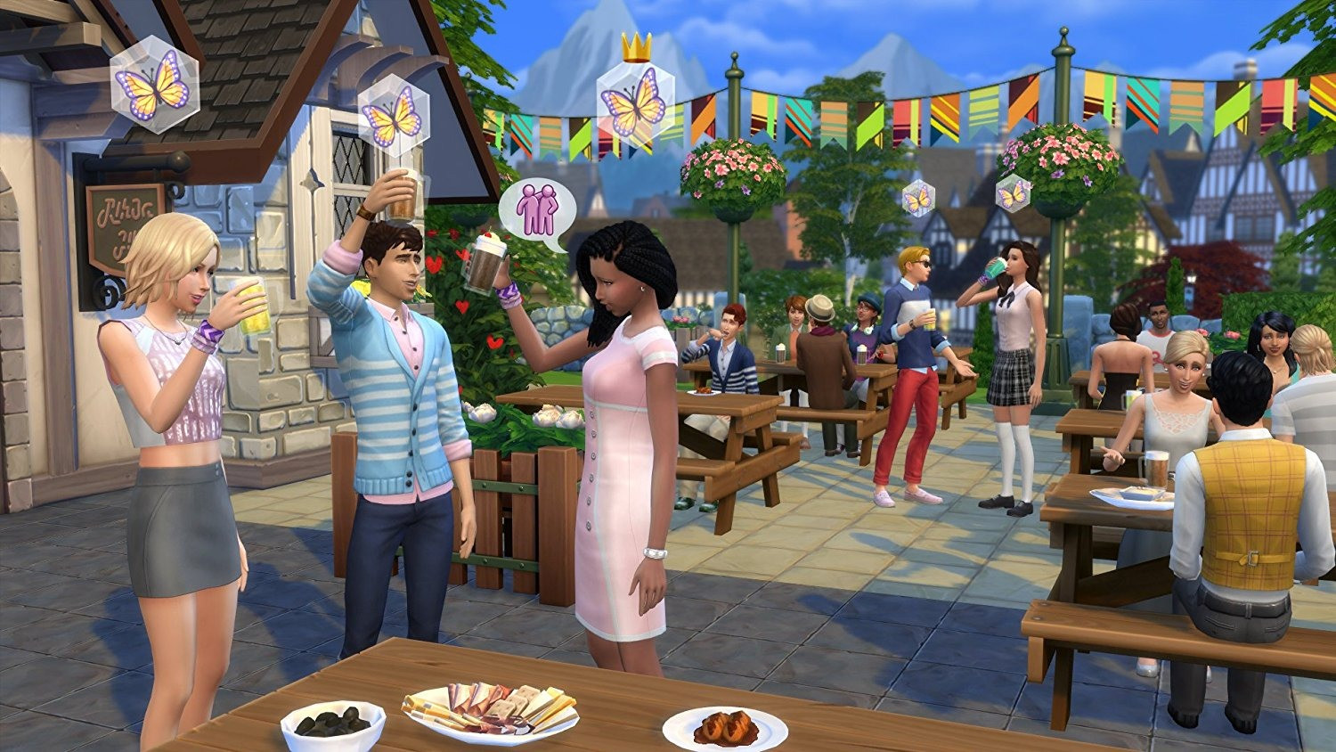 Les Sims 4 Vivre Ensemble Extension Pcmac Au Meilleur Prix Sur Idealofr