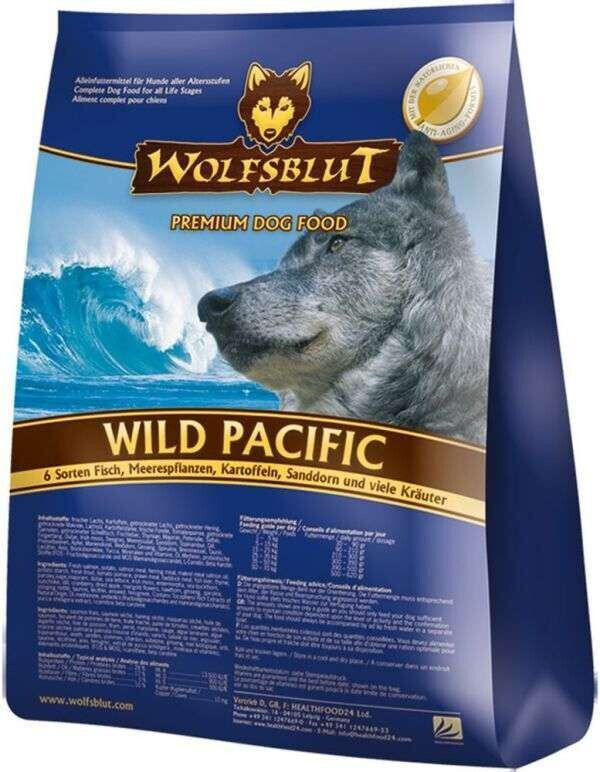 Wolfsblut Wild Pacific adult dog Fish with potato dry food